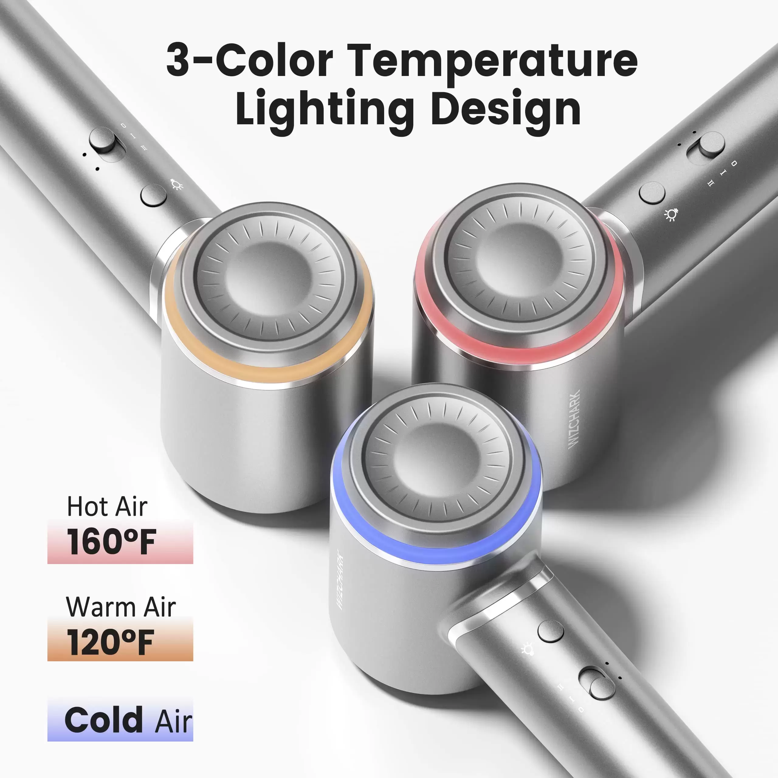 Efficiency and Style Combined: Exploring the 3 Color Lights Ionic Blow Dryer