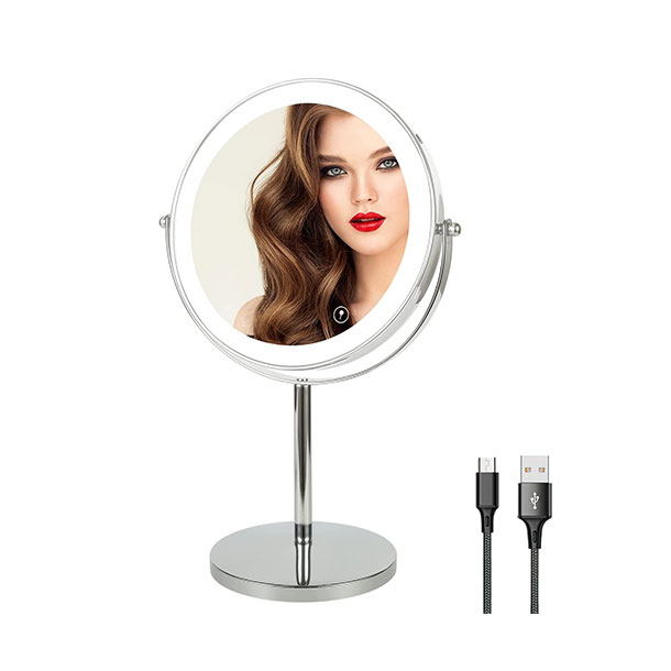 8" Lighted Makeup Mirror