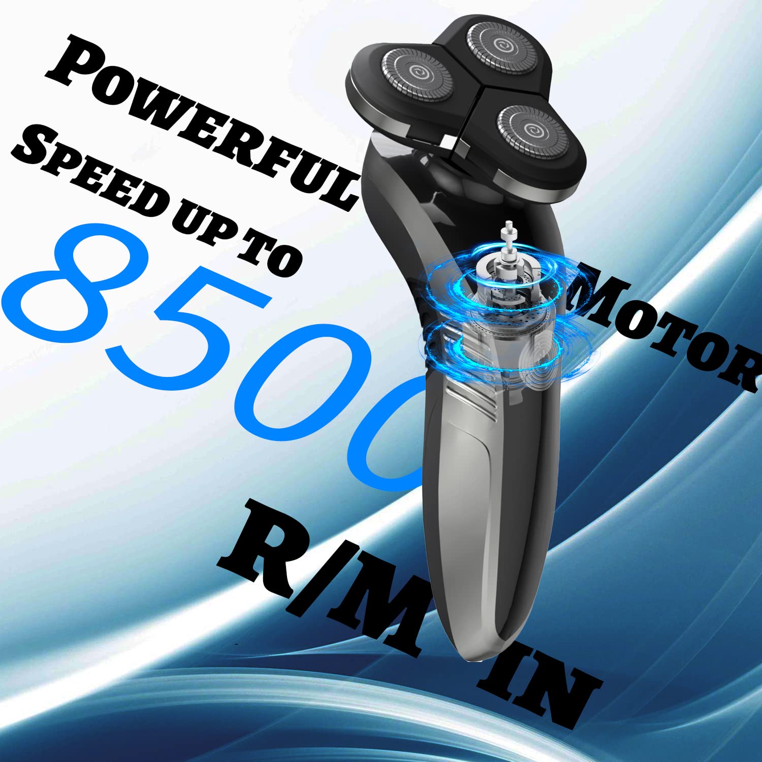 700mAH USB Ceramic Electric Razor for Men AU0018-1